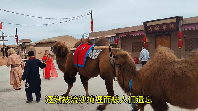 埋没在沙漠中600年的额济纳黑水城，西夏至元代丝绸之路重镇