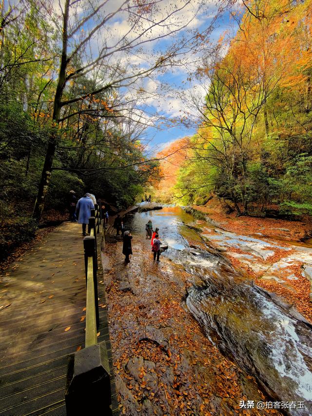 巴中南江光雾山18月潭瀑布群探秘