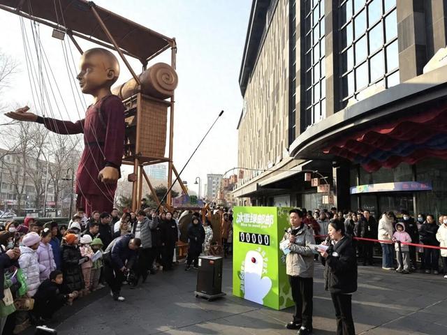 盖上专属邮戳飞全国！这有山商场“雪国邮局”传递长春冰雪魅力