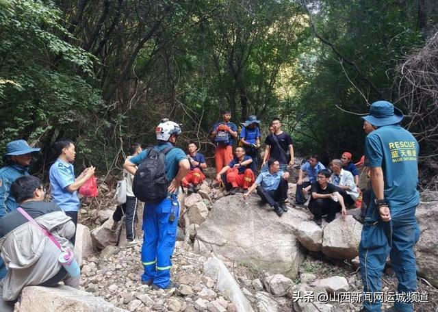 百梯山生死营救