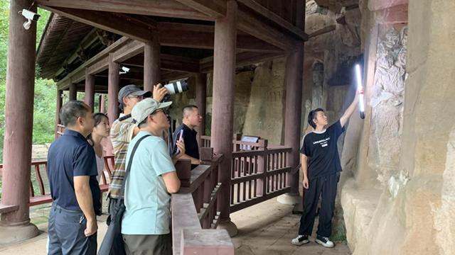 《地名天府·千年蜀道》摄制组走进剑阁县，开启文化寻根之旅