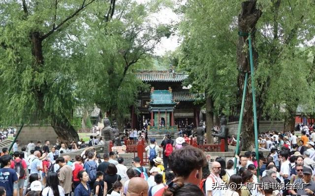晋祠暑期文化游火爆单日门票首破百万