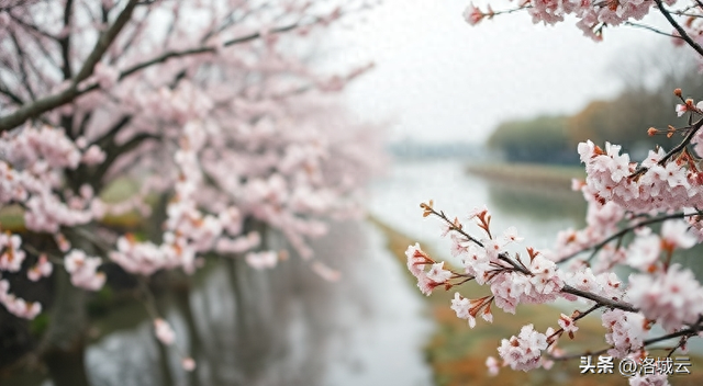 潍坊藏了个神仙樱花地！两公里粉樱伴河开，免费逛还超治愈