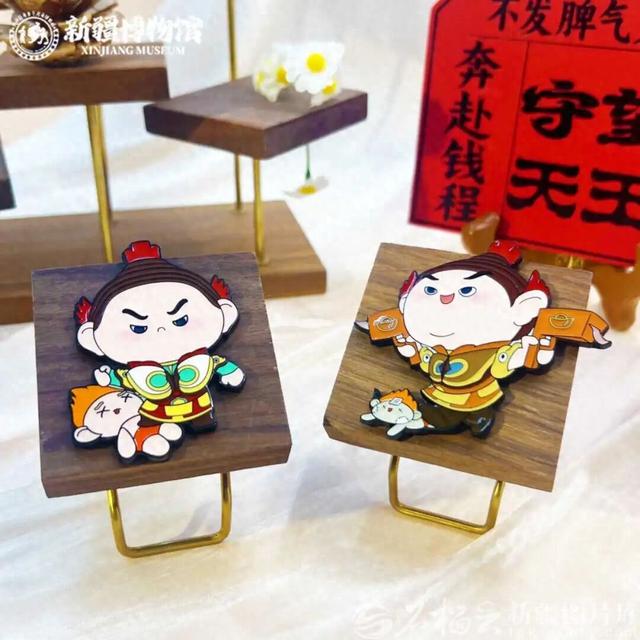 新疆博物馆推出“守望天王”文创