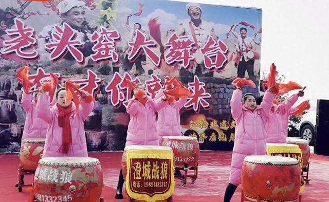 澄城县尧头窑景区开展系列活动欢度新年