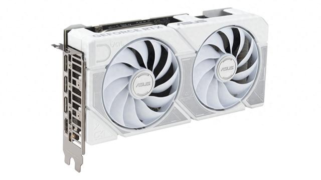 华硕Dual GeForce RTX 5060系列白色显卡发布：双风扇散热，厚度2.5槽
