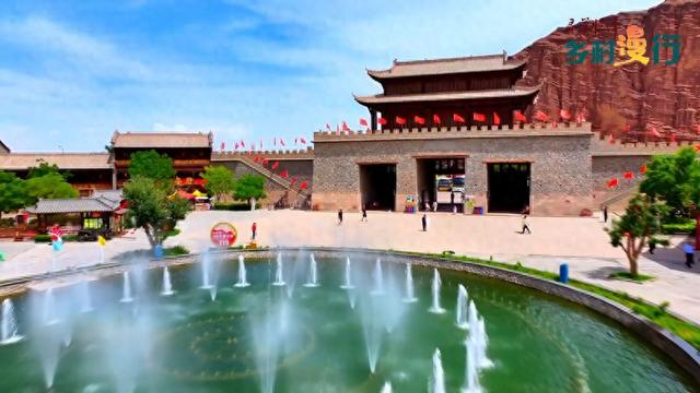 【寻美临泽·乡村漫行】 丹霞口文旅小镇：探寻诗意栖居的文旅胜地 #祁连山下是我家#厚道甘肃