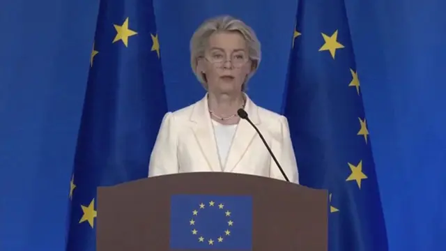 当着中方的面，冯德莱恩把话说开，特朗普没想到：欧盟敢如此嚣张