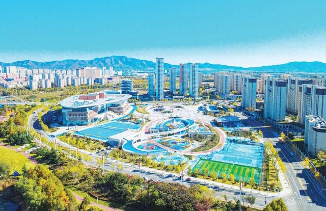 威海新建成一座大型公园