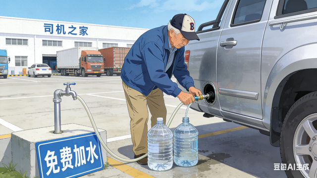 退休自驾用水用电洗澡全免费！司机之家这宝藏地你必须知道！