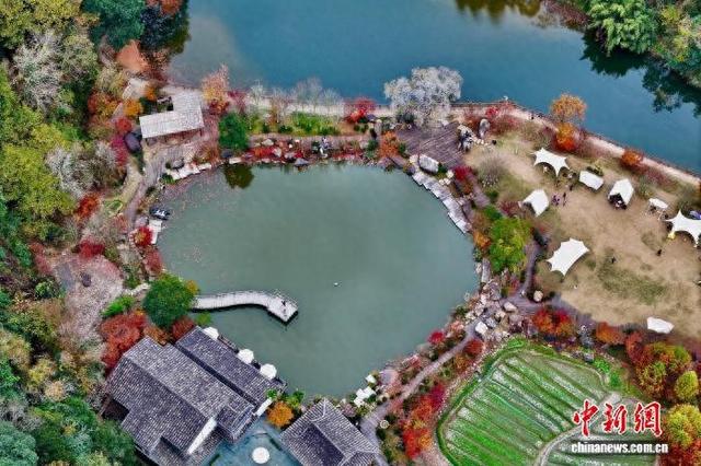 福建福州：乡村美丽冬景引游人