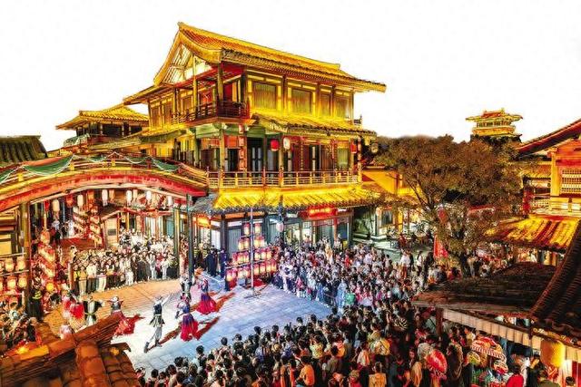 从长江之畔光影秀到秦巴山区不夜城 城市灯火与乡村星光点亮“荆”宵