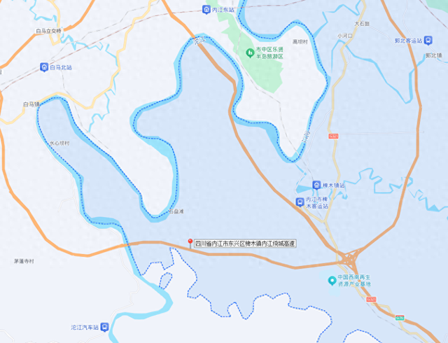 【川南F4】被大安区庙坝贾石村完全包围的东兴区椑木长丰村飞地