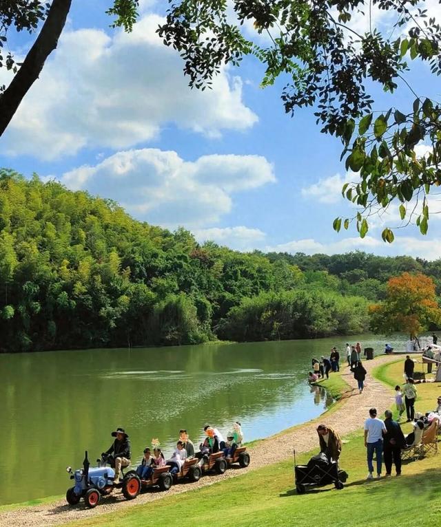 乡村漫游福利！19.9抢千元折扣券，包含银杏湖乐园家庭优惠票