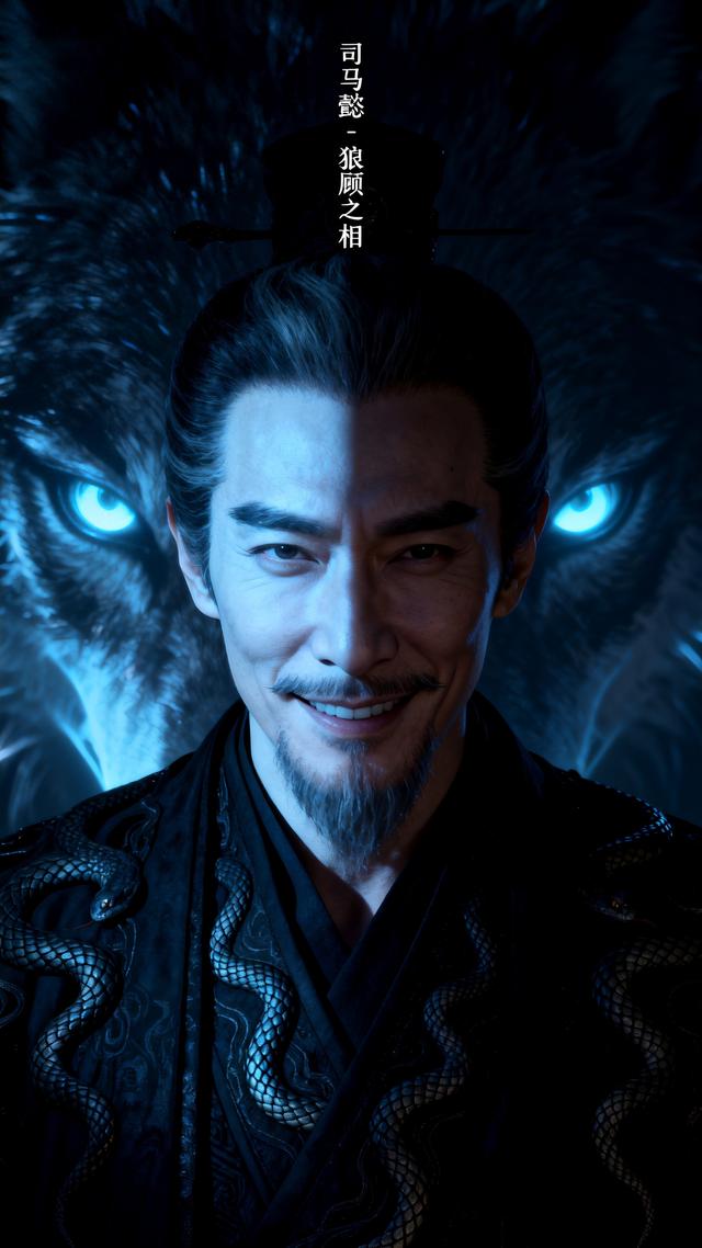 三国传1.6小游戏人物（三国传人物系列壁纸司马懿狠）