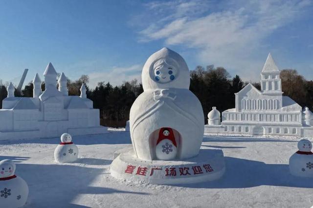 一起走进第38届太阳岛雪博会《欧陆风情》的雪境童话镇
