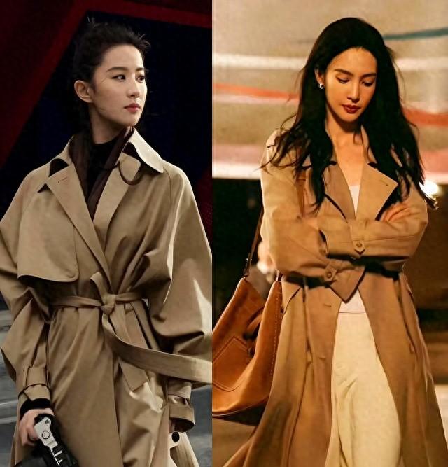 今年的“顶流”，是风衣+阔腿裤，穿对了洋气又好看！