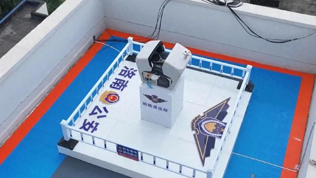 智能无人机机场为平安“加码”