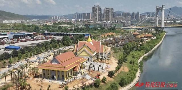 福地怀化 懂你如家｜怀化东盟集场馆进入收尾阶段 主体施工基本完成