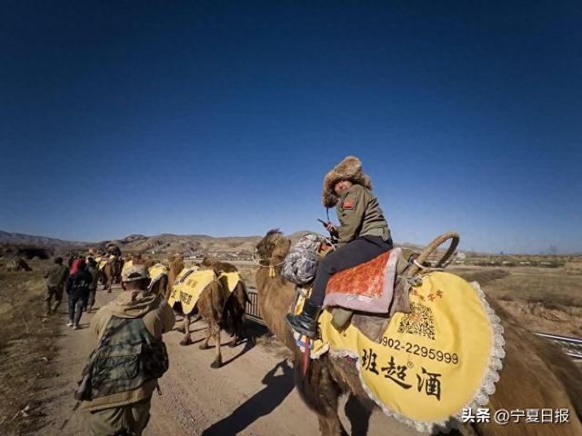 重走丝路！驼铃声声穿越千年，新疆东天山驼队固原再出发