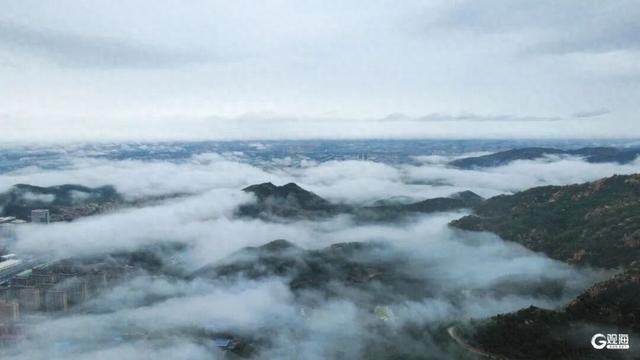云絮裹山海！今早，青岛这里“大片”上演，美出“仙侠感”……