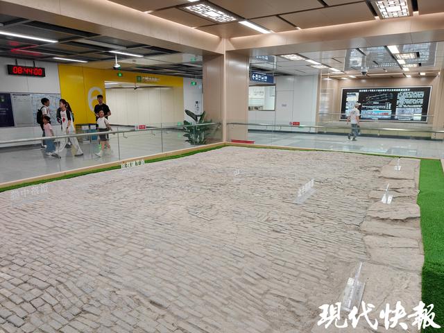 明清砖路原址展陈，地铁站变身“博物馆”讲述城市千年脉动