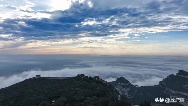鹿泉抱犊寨云海已更新~