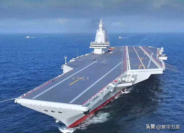 中国的第4艘航母，比福建舰航母，宽了8米，到底有多强悍？