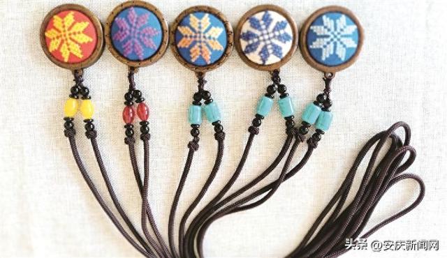 望江挑花项链挂坠喜获2025中国特色旅游商品大赛入围奖