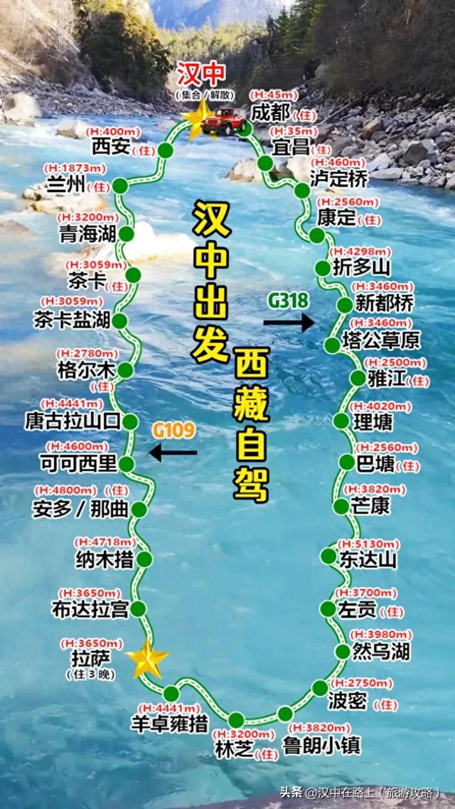 为什么西藏自驾都选汉中集合？