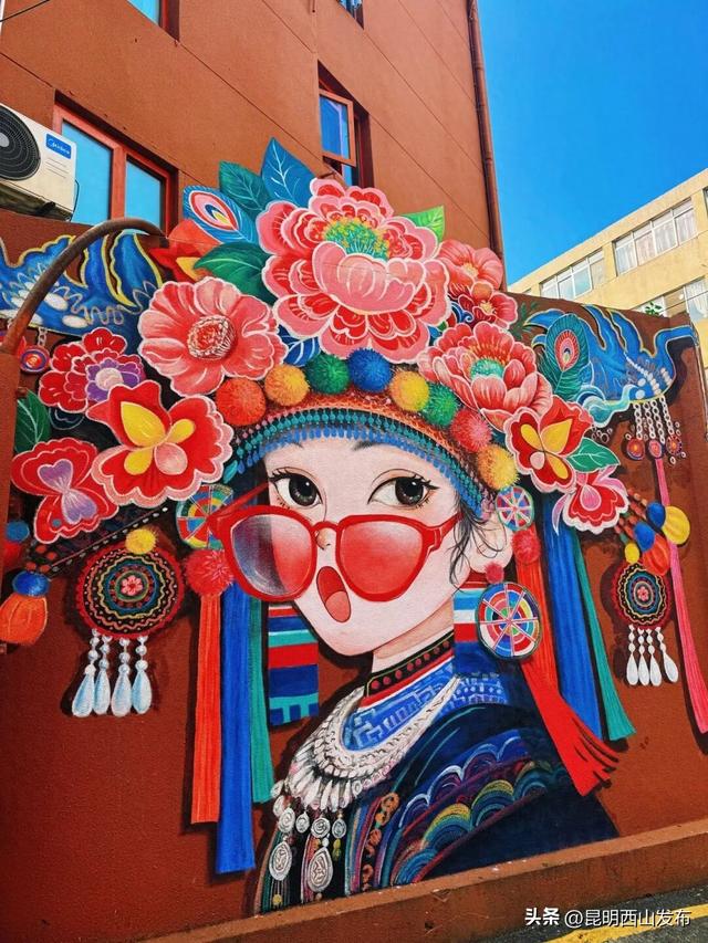 昆明大观河畔民族团结主题打卡点建成开放，"小场景"承载"大主题"