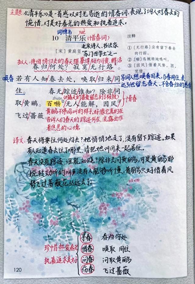 时光一去不复返怎么解释（六年级语文下）