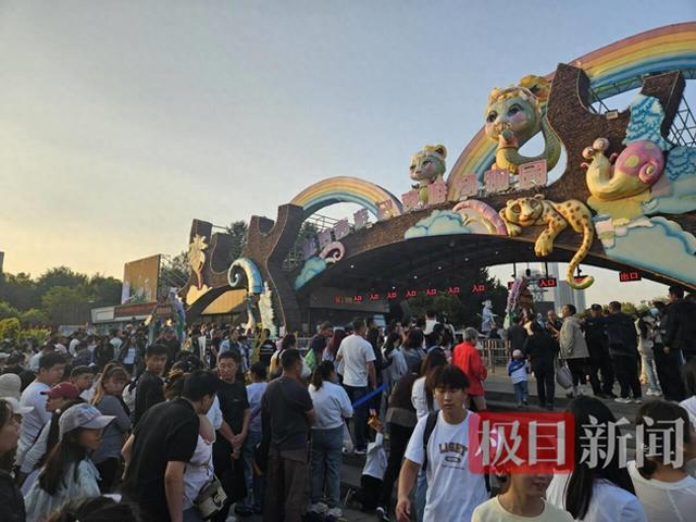 万人涌入长春动植物园看“雪饼猴”：家长肩头长满孩子，还有人爬树也要看