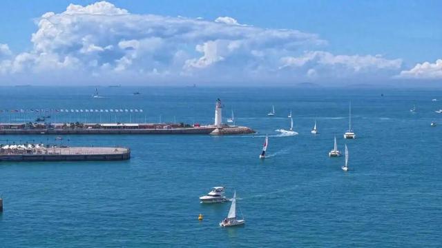 碧海映初心 服务暖旅途 青岛海上旅游文明窗口绽放光彩