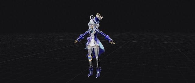 赛博朋克武器修改器（我用腾讯3D Studio让原神的芙宁娜活了）