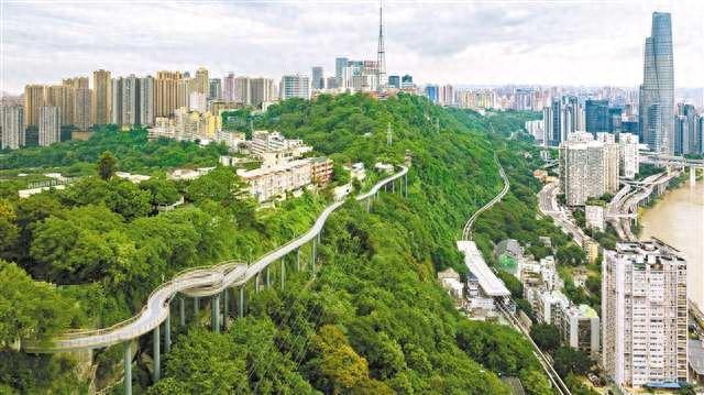 半山崖线 一步一景火爆“朋友圈”