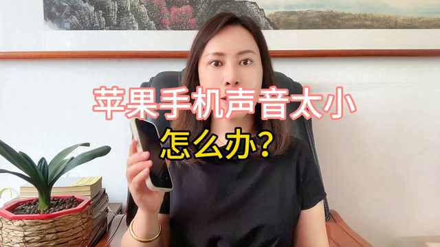 为什么我的苹果手机突然声音就变小了（苹果手机声音太小怎么办）