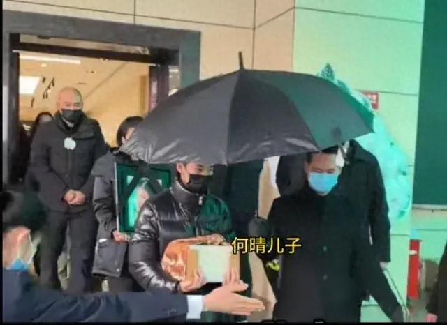 何晴生命最后一刻曝光，用力拉着儿子的手	，令人泪目，生前喜欢雪