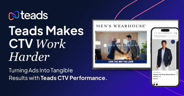 Teads 推出 CTV Performance