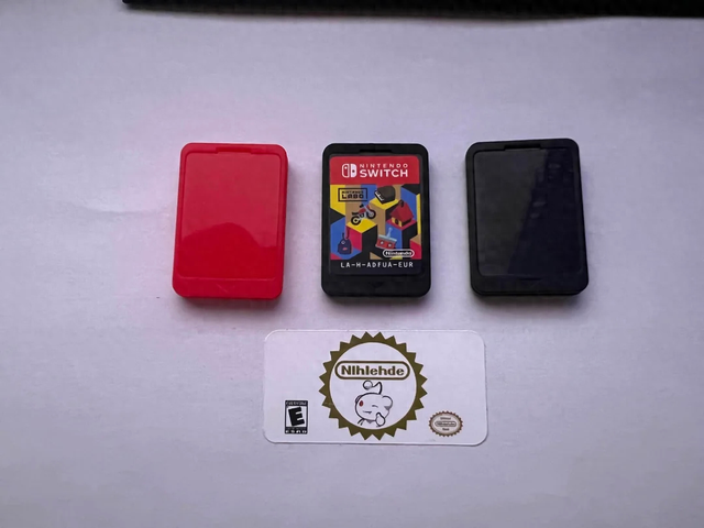 任天堂Switch/2游戏卡带可被重新封装，辨别盗版难度大