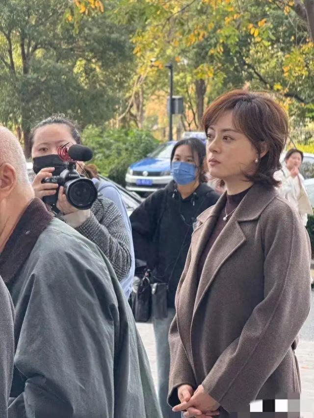 惊！孙俪真人又白又瘦太绝了孙俪这卷发火了！时髦到认不出