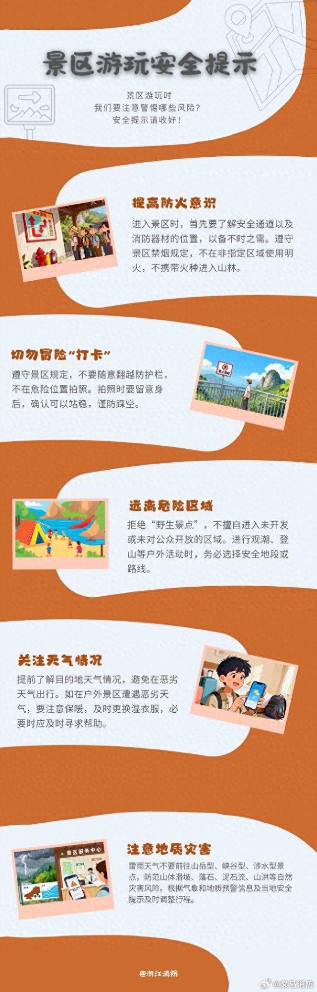 景区游玩安全提示