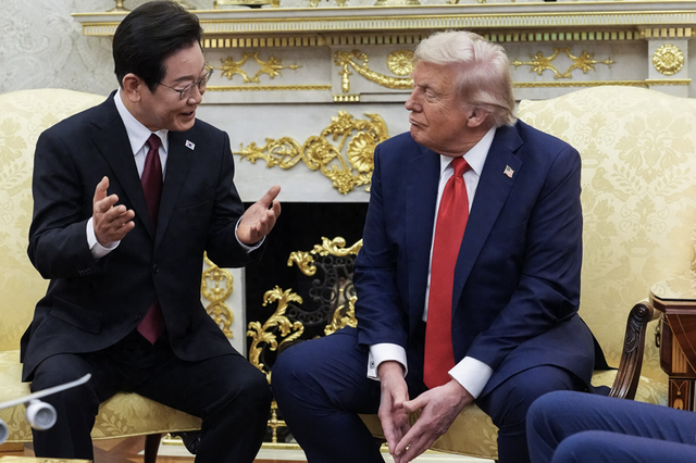等不到邀请，特朗普想拉上李在明，一起去中国，还找了个离谱借口