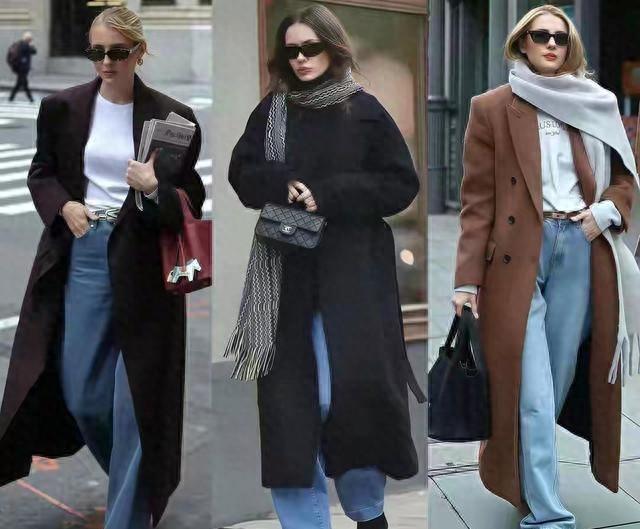 看了宋佳的大衣穿搭	，我悟了：大衣不配打底裤，鞋穿低跟，更优雅