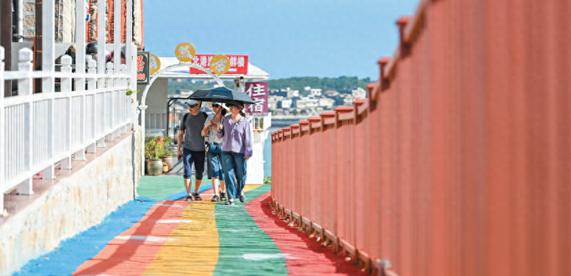 平潭北港村景观游步道焕新迎客