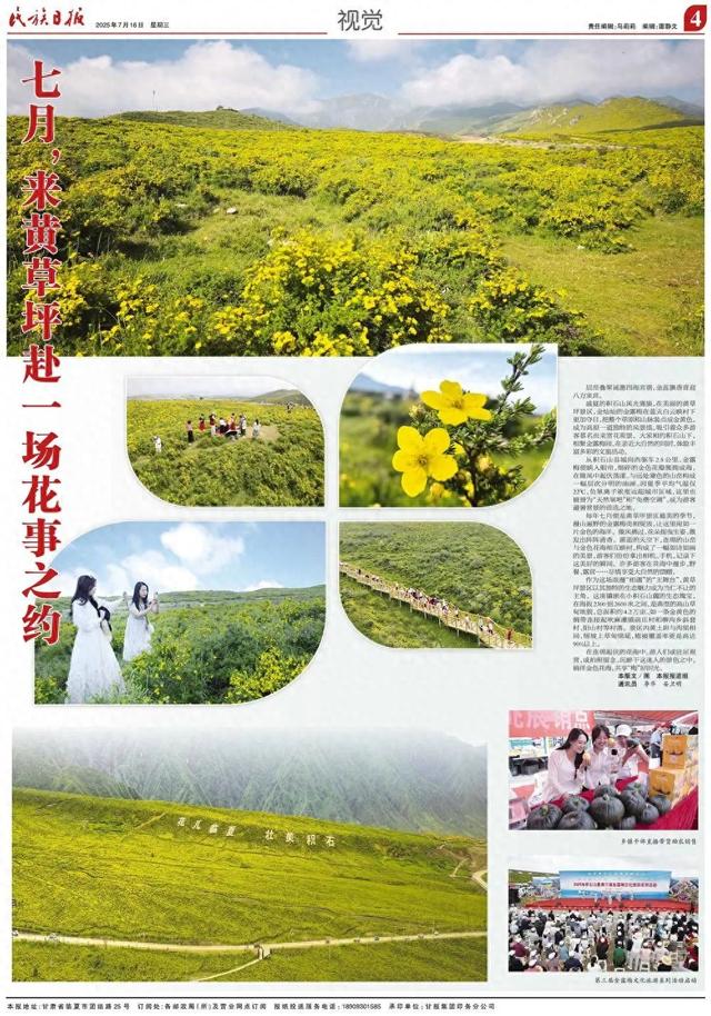 七月，来黄草坪赴一场花事之约