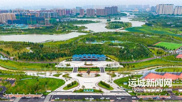 运城：城市公园拔节生长