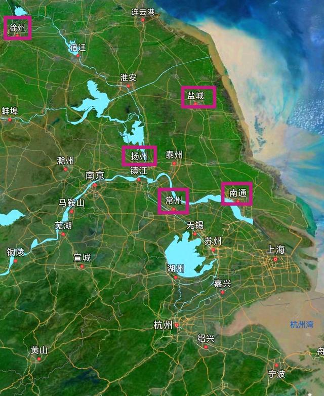 撇开南京、苏州、无锡不谈，盘点江苏省城建水平最好的5座城市