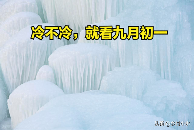 “冷不冷，就看九月初一”，今日九月初一，今年冬天会很冷吗？