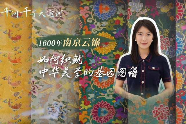 文化中国行·千问千寻大运河｜1600年南京云锦，如何织就中华美学的基因图谱？
